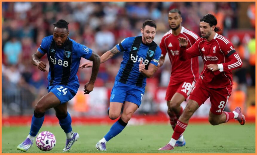 Liverpool's evaluation as Hugo Ekitty Quester against Bournemouth in the Liverpool Premier League opener