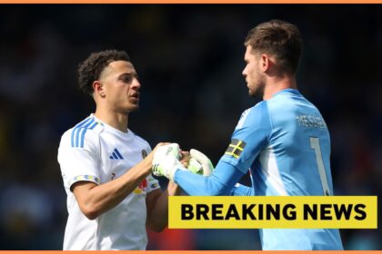 Leeds' first team star sets off for his boyhood club