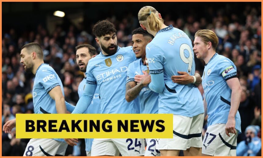Man City players breaking news