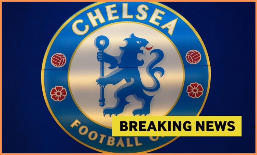 Chelsea FC badge and yellow
