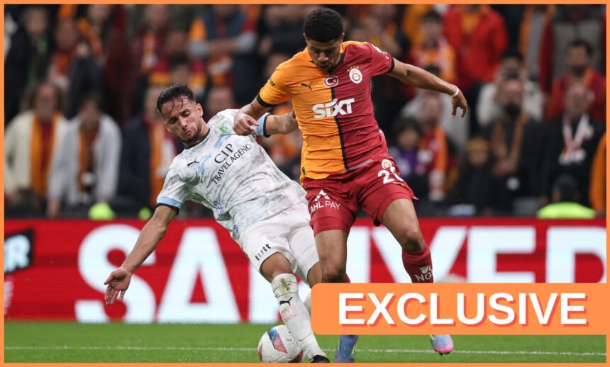 Gabriel Sara in action for Galatasaray