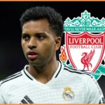 Rodrygo Goes of Real Madrid has been linked with Liverpool