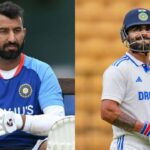Cheteshwar Pujara Virat Kohli