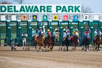 Delaware Park will cancel later in Thursday's race due to rain