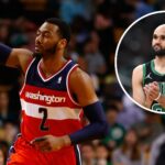 Derrick White says John Wall was already "probably the top three" before the NBA