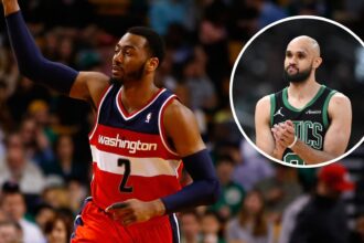 Derrick White says John Wall was already "probably the top three" before the NBA