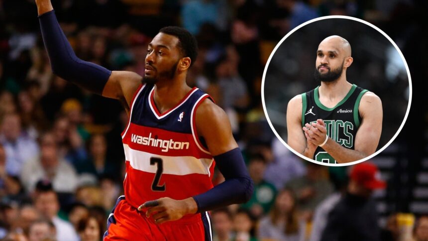 Derrick White says John Wall was already "probably the top three" before the NBA