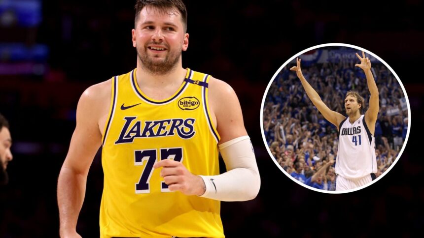 Dirk Nowitzki says he's torn about the Dallas Mavericks and La Lakers' Lukadon Thick Trade