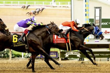 Dr. Benkman was arrested at Pat O'Brien in Del Mar to secure a Breeders' Cup Dirt Mile Bertz