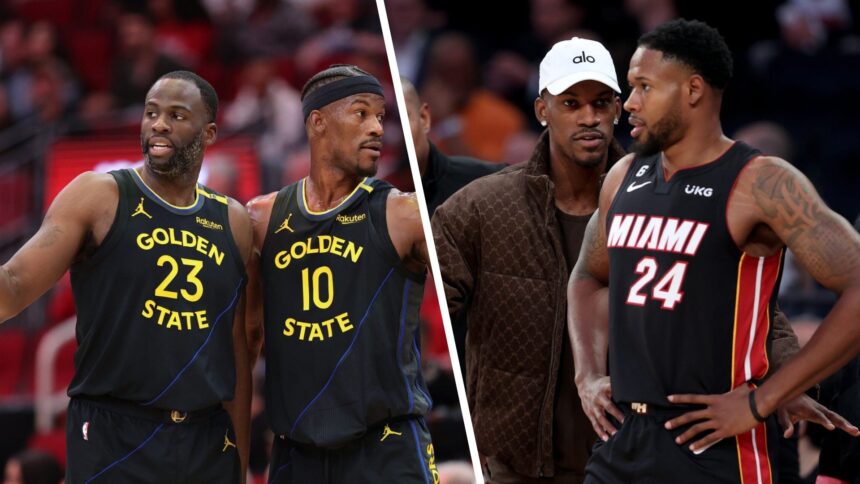 Draymond Green sends a message to Jimmy Butler laughs at the new Miami heat trade, Warriors teammate responds