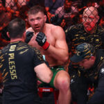 Dricus du Plessis UFC 319 corner