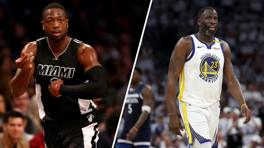Dwyane Wade says Draymond Green's career with the Warriors should not be spoken in a way