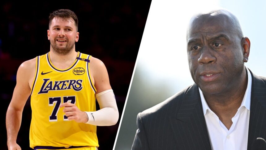 Former Dallas Mavericks star "Love" 'Luka Donsey Replicate Magic Johnson's "Big Smile" Killer Instinct for La Lakers