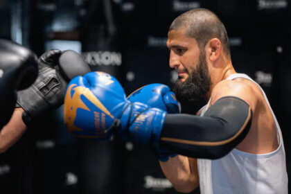 Khamzat Chimaev training