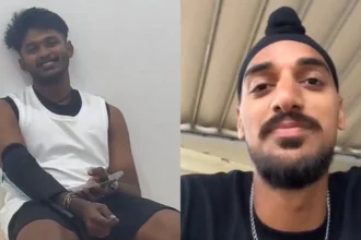 Sai Sudharsan and Arshdeep Singh.