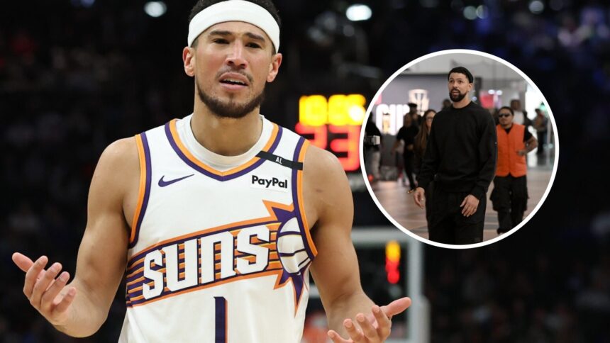 "Get out of there" ... Austin Rivers says Devin Booker's agreement with the Phoenix Suns is "crazy"
