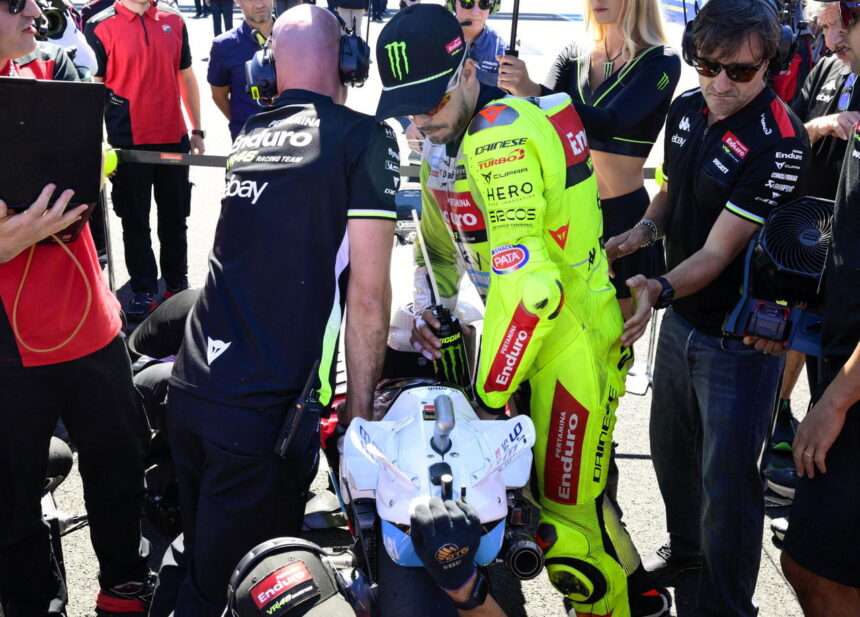 Giannantio Giannantio Fabio "missed the opportunity" after the pit lane began