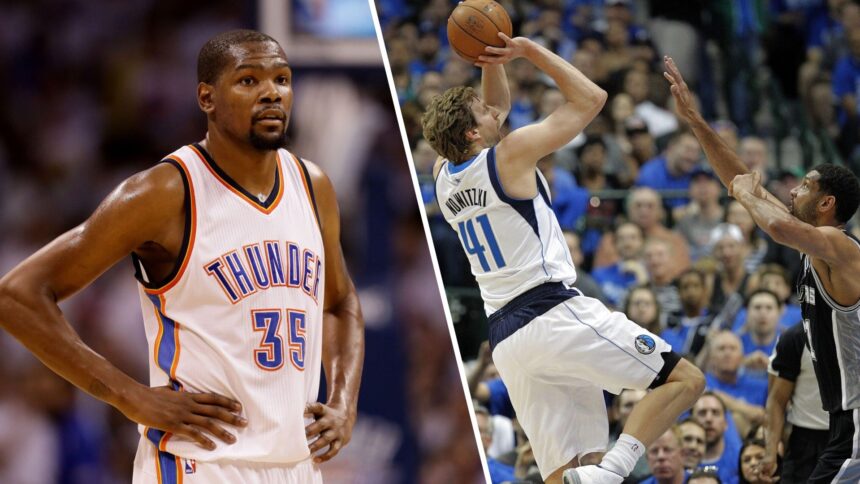 How Kevin Durant took lessons from Peak Dark Nowicki, he was a real inspiration