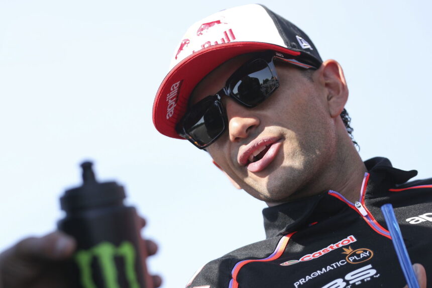 How does Jorge Martin see fan backlash against Aprilia Motog's contract dispute?