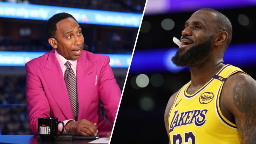 "I don't want to talk about him"... Stephen A. Smith rekinds feud with LeBron James