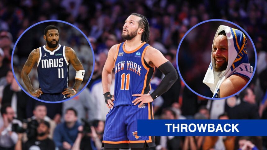 Jalen Branson once chose to protect between Steph Curry and Kyrie Irving.