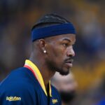 Jimmy Butler's regular season and playoffs against the Golden State Warriors from 2024-25