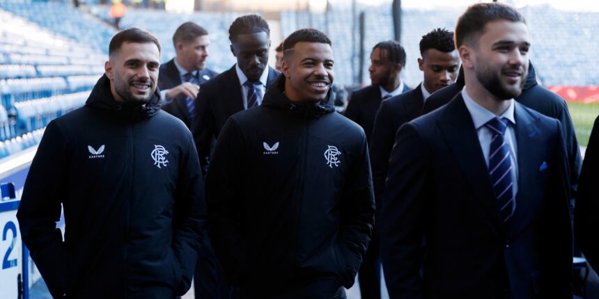 Joining the "amazing" Star Rangers on their way to Scotland