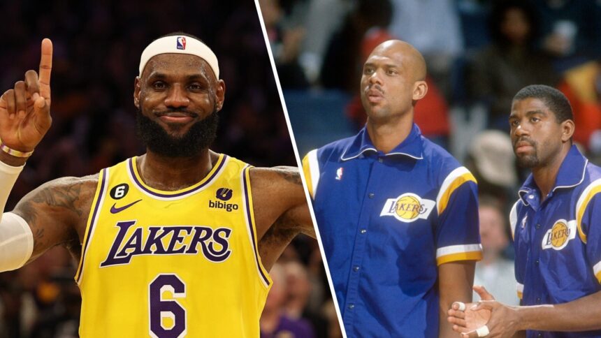 Kareem Abdul-Jabbar once disabled the Magic Johnson take, claiming that Lebron James "love" him