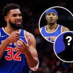 Karl-Anthony Towns says his Knicks teammates are always "finished work" like Carmelo Anthony.