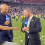 Khabib Nurmagomedov Refusing to Shake Female Reporters Hand — iShowSpeed To Blame