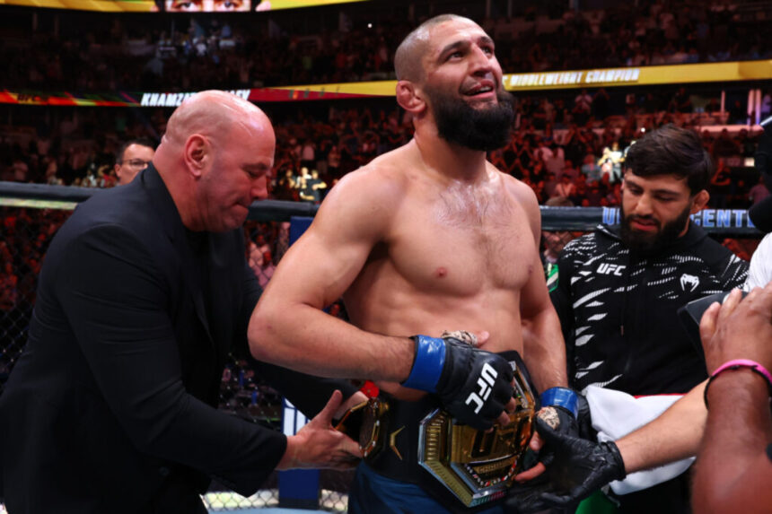 Khamzat Chimaev UFC 319 win