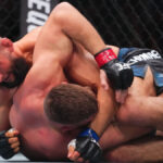 Khamzat Chimaev controls Dricus du Plessis at UFC 319