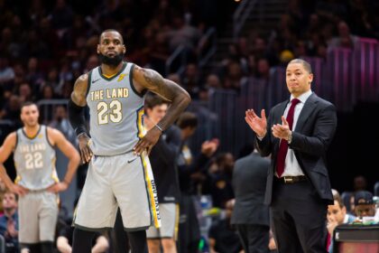 LA Clippers coach Tylou has the theory of LeBron James' contract status and with the LA Lakers