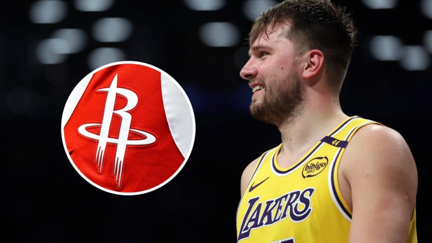 La Lakers fans have returned to the Houston Rockets to disrespect Luka Doncic, "This is embarrassing."