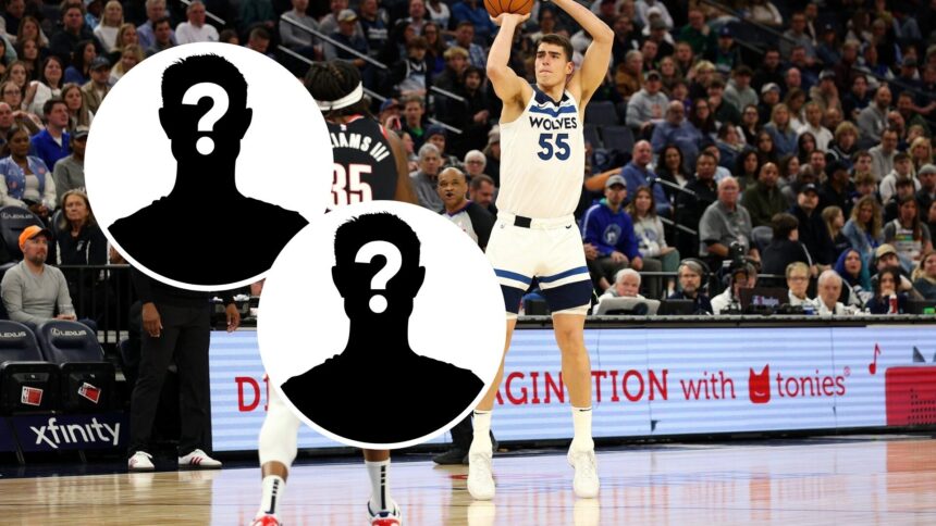 Luca Garza says that the two Timberwolves players showed him how to succeed with the Boston Celtics, "I saw the blueprint."