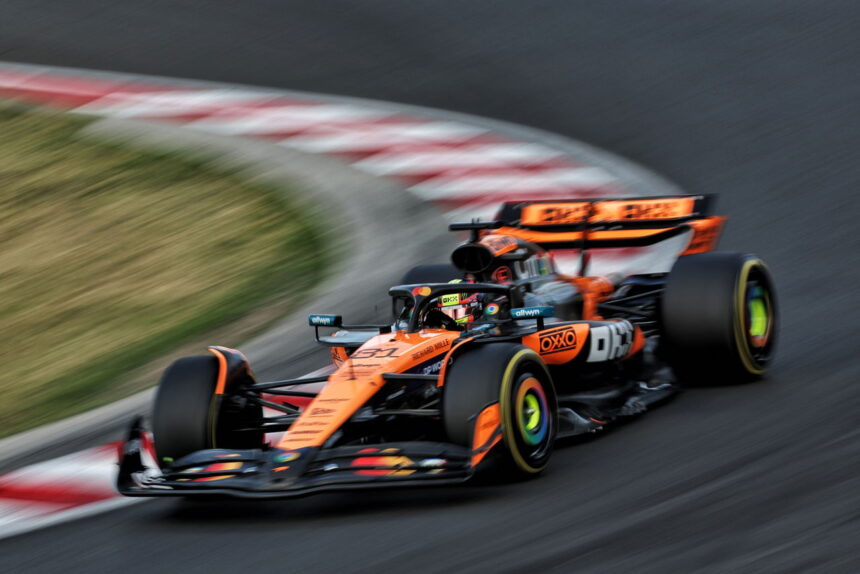Max Verstappen's attention-grabbing strength of McLaren