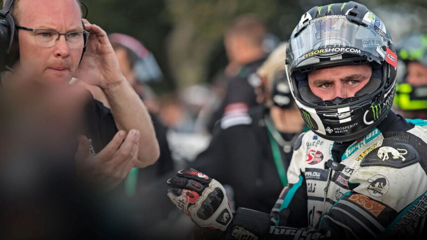 Michael Dunlop Classic TT Formula One Race entry, but the bike has not been confirmed