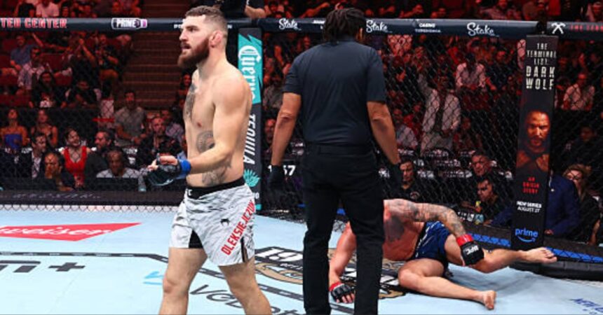 Gerald Meerschaert vs. Michał Oleksiejczuk - UFC 319 Highlights
