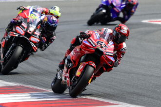 Michelin reveals the initial results of Francesco Bagnaia's tire survey