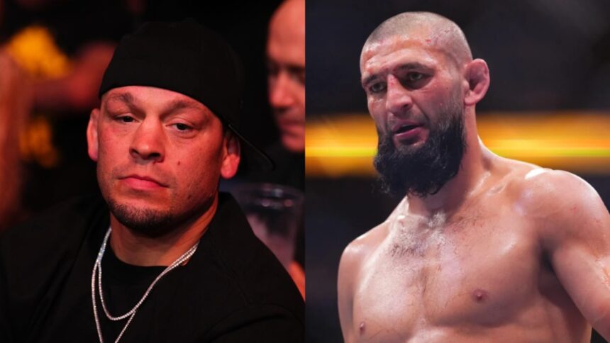 Nate Diaz and Khamzat Chimaev