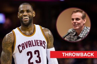 Nine years ago, Colin Cowhard's main "non-shocking" LeBron James was flat, "It's over at the time..."