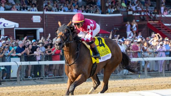 Nitrogen steps on gas and blows the top 3-year-old filly to beat Alabama