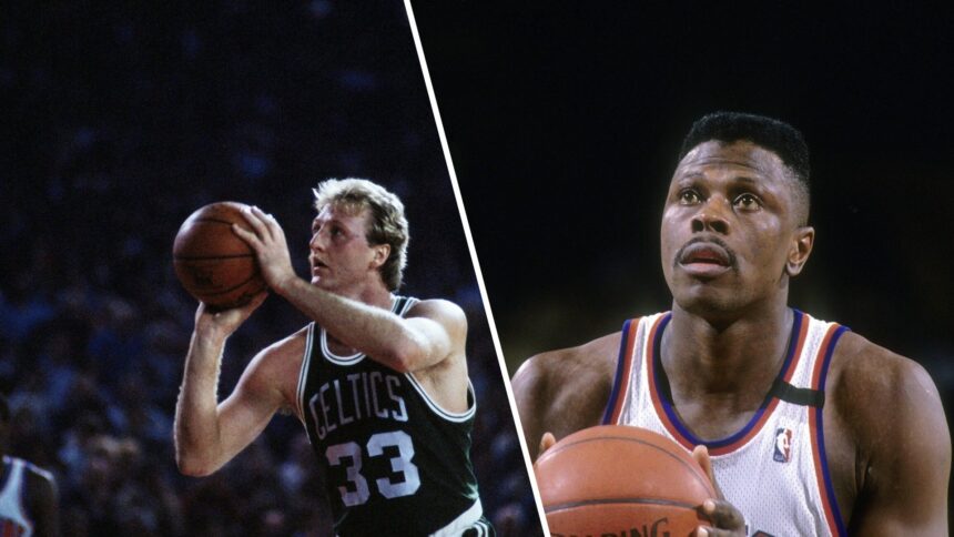 Patrick Ewing recalls the moment Larry Bird responded to his biggest critics.