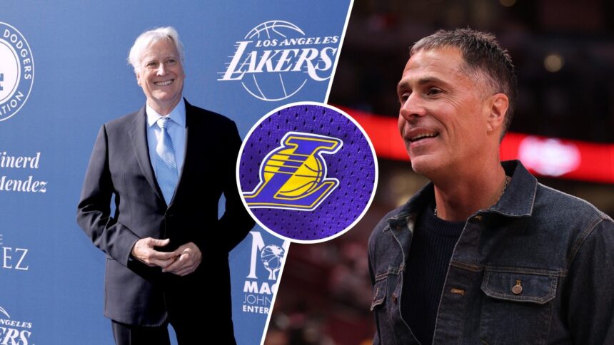 Rob Perlinka's timeline with the Lakers was revealed after the $10 billion sale.