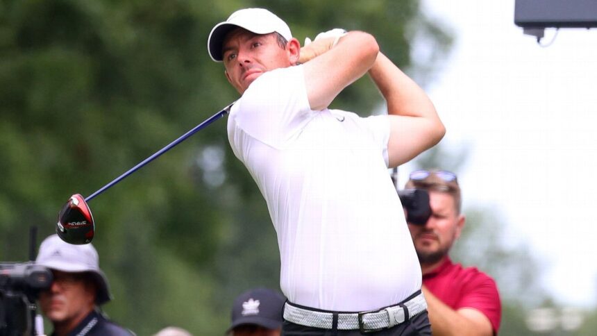 Rory McIlroy not in the field of FedEx St. Jude on the PGA Tour