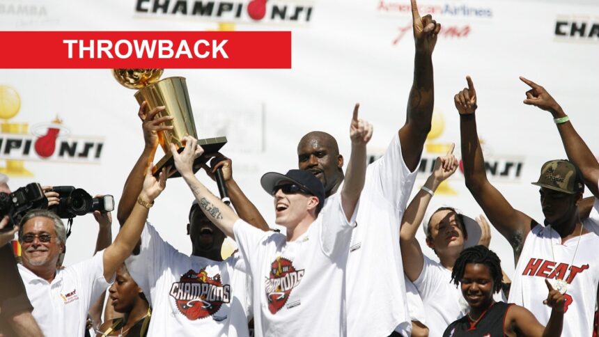 Shaquille O'Neal played a role in plotting the biggest NBA trade that will help the Miami Heat win the 2006 NBA Championship