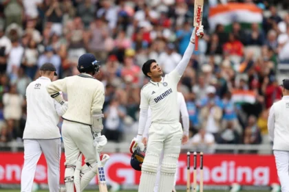 Shubman Gill Manchester Test Tonnnn