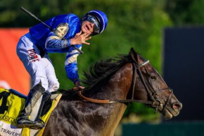 Sovereignty will maintain the throne, and Toupedo Anna will move to the top 5 of the Equibase leaderboard