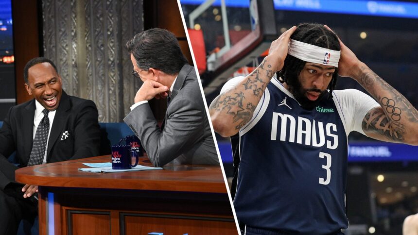 Stephen A. Smith calls the Dallas Mavericks for a bold championship, saying it depends on Anthony Davis