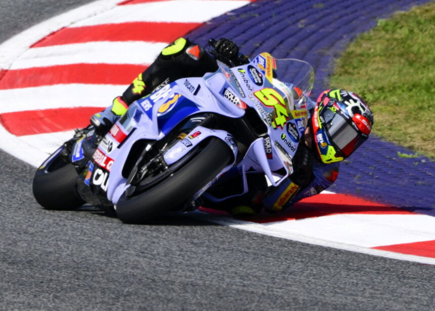 "Super Fast" Motogp Rookie Losts Podium Chances in Sprint